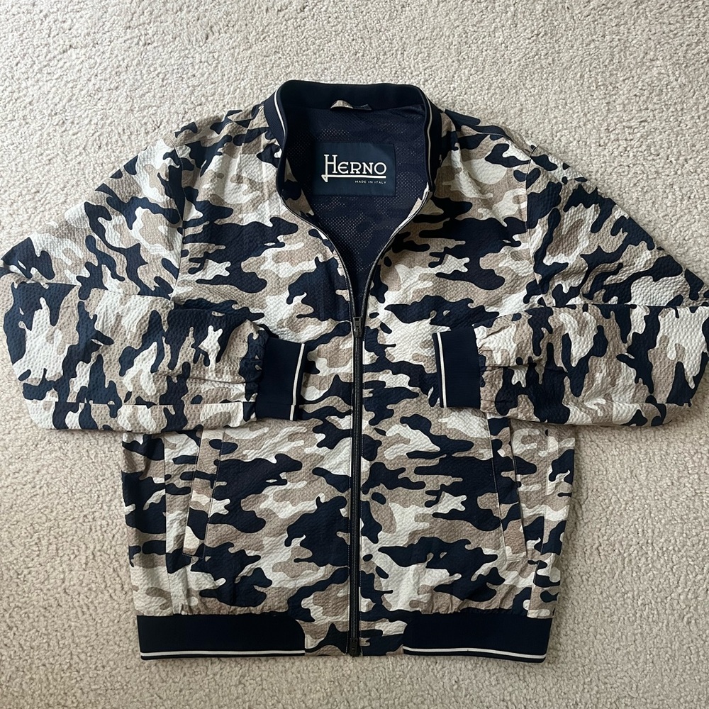 Herno Camouflage Jacket